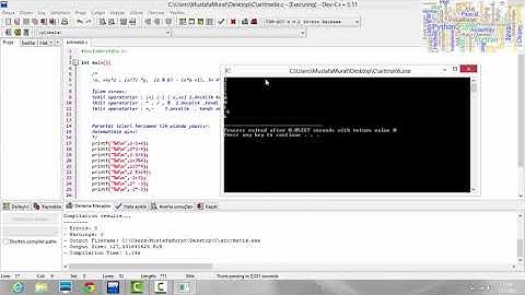 C Programlama Dersleri 4  Aritmetik ifadeler