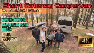 Bermalam di Gunung Bunder Campervan Park dan Berenang di Curug Pangeran