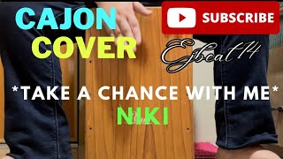 Download lagu Take A Chance With Me | NIKI | Cajon Cover #cajoncover #drumcover