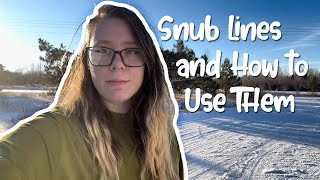 Snub Lines and How To Use Them | Dog Sledding 101