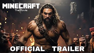 MINECRAFT: The Movie – First Trailer (2025) Live Action Jason Momoa | Warner Bros #minecraft
