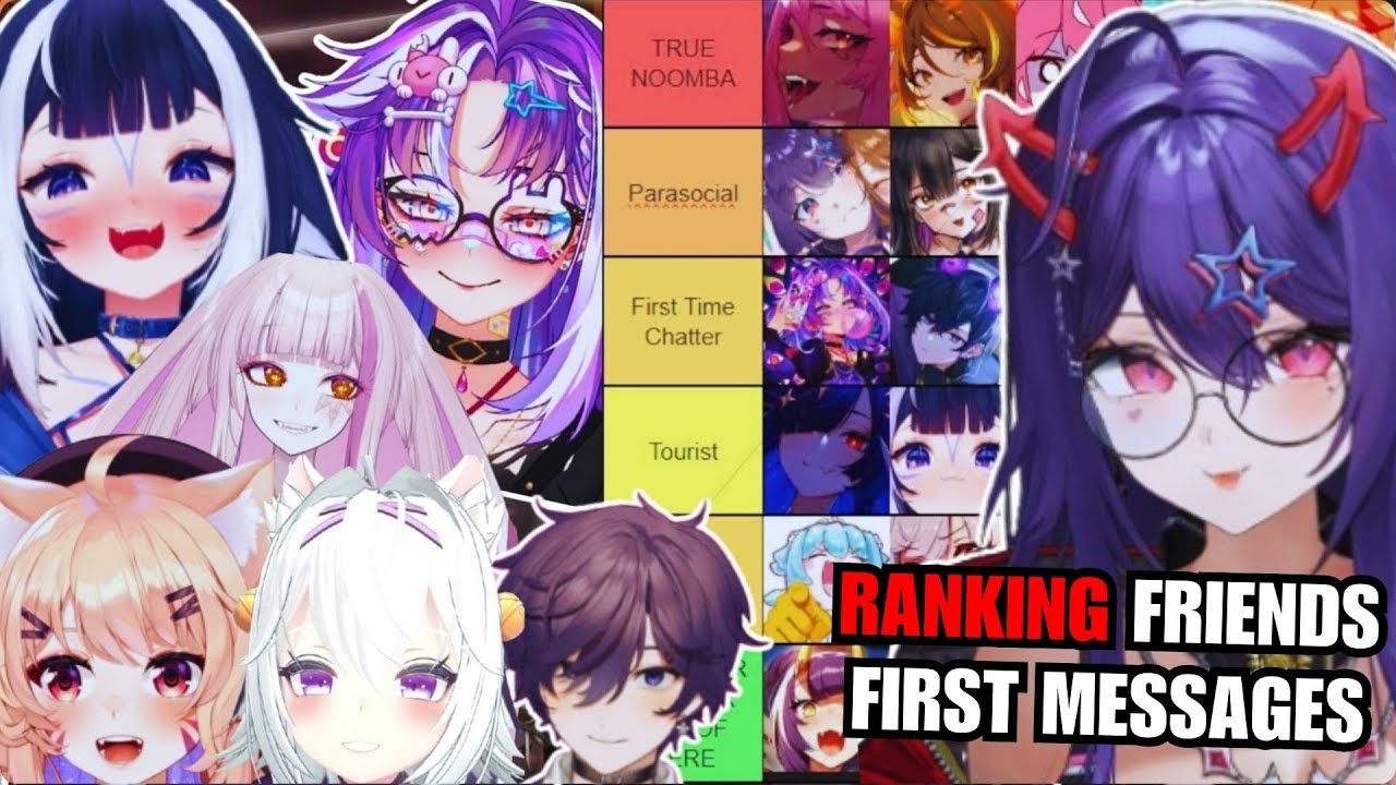 Numi Ranks Vtuber Friends First Messages in her Twitch Chat