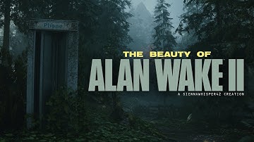The beauty of Alan Wake 2 (Xbox Series X, 4K 60Fps)