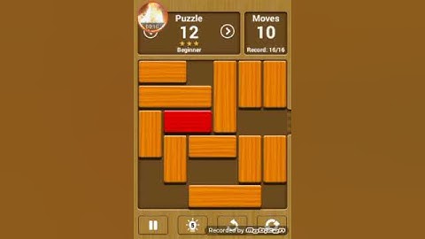 Unblock Me FREE Beginner level 12