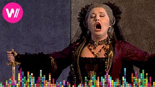 Queen Of The Night Aria from The Magic Flute by Mozart (German and English subtitles) Resimi