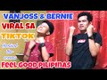 @berniecularvlogs1815 &amp; @VanjossYvanBayaban viral TikTok video FEEL GOOD PILIPINAS dance challenge