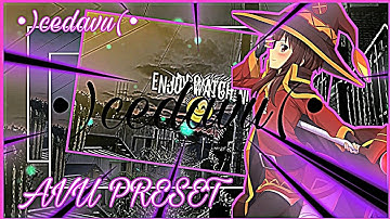 AVU Preset 0.2 | How to use preset in Avu App | XML 5MB✓