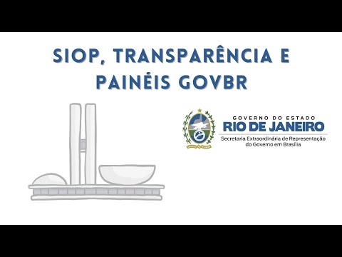 Guia do SIOP, Portal da Transparência e Painéis do Governo Federal