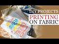 How To Print On Fabric Super Easy With Transfer Paper