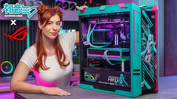 Epic $5,000 Hatsune Miku PC Build Time Lapse!