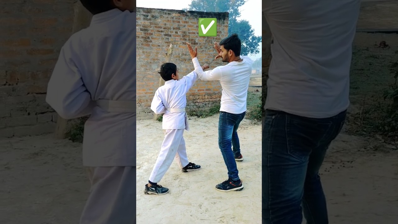 Face punch block and self defence training ‼️Fight skills‼️Fartial arts training 