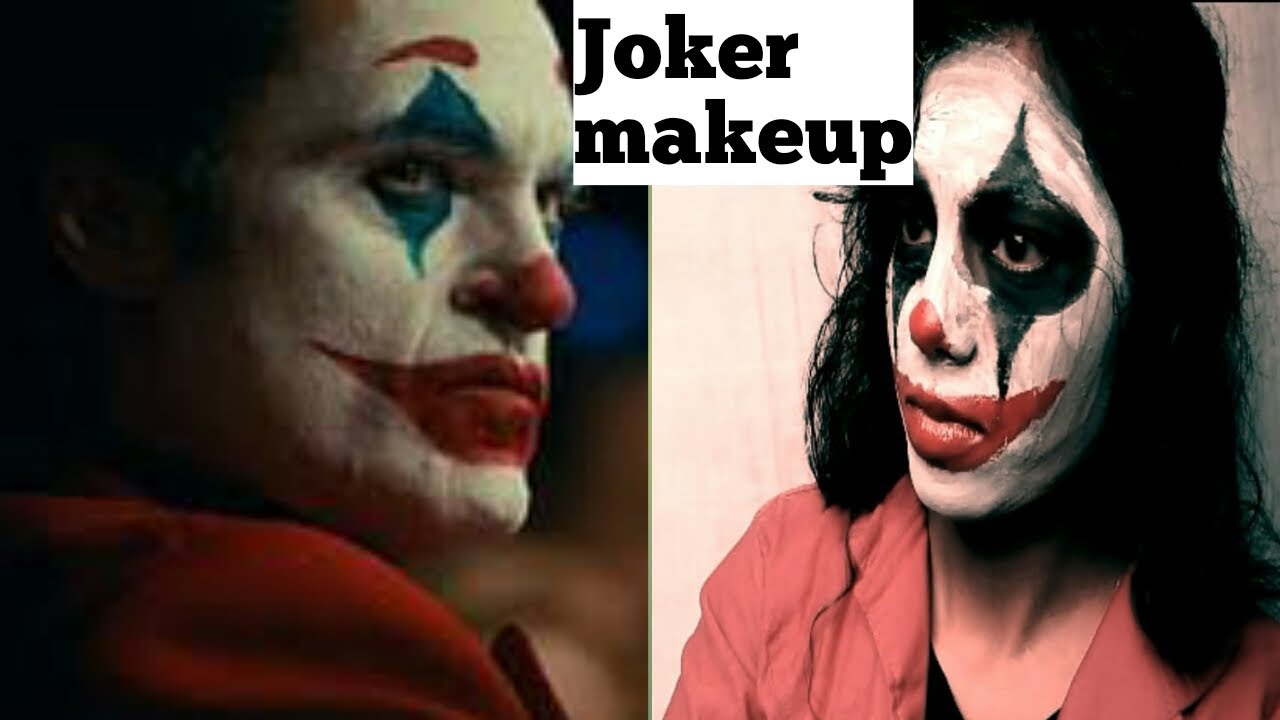 Joker makeup tutorial/ How to do joker makeup. YouTube