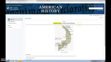 How to use the ABC-CLIO databases.