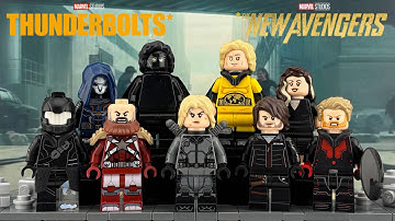 LEGO Thunderbolts* / *The New Avengers | How To Build All Main Characters