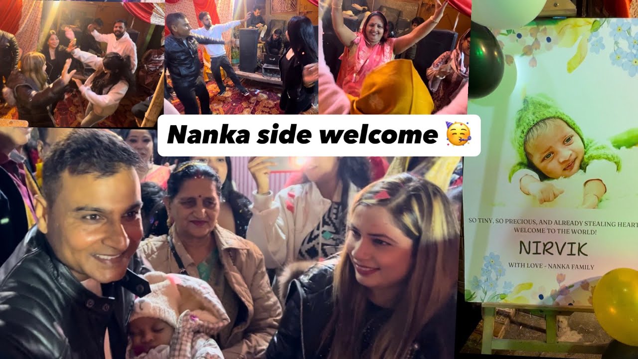 Special Nanka welcome for our Baby Boy👶🏻| Family vlog