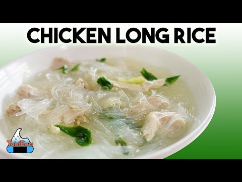 Chicken Long Rice (Chinese Hawaiian Recipe) LUAU FOOD