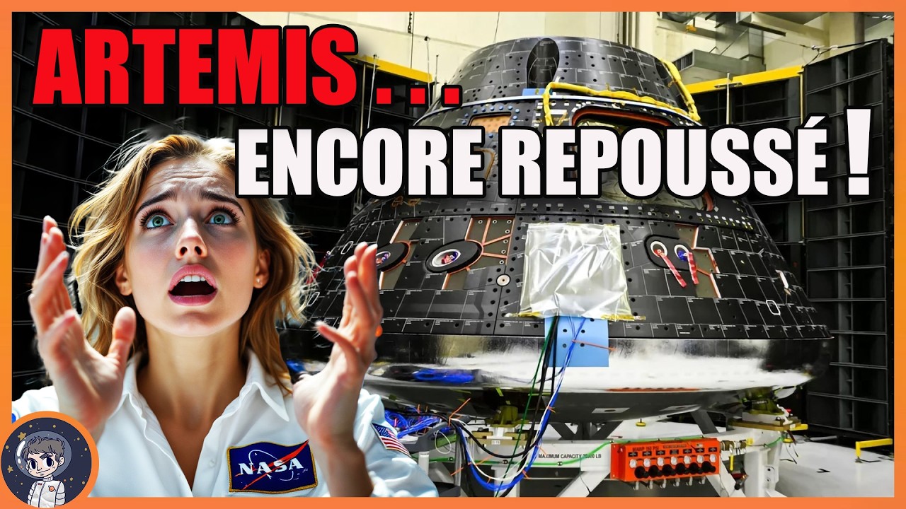 NASA et ARTEMIS: La LUNE s'éloigne ENCORE  - Le Journal de l'Espace #268 - Actualité spatiale
