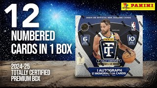 I BOUGHT MY FAVOURITE SET AGAIN - Panini 2024-25 Totally Certified NBA Premium Box