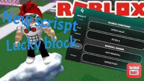 SPDM/NEW SCRISPT 😎 LUCKY BLOCK/ARCEUS X