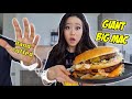 HANDCUFFED COUPLES COOKING CHALLENGE: Giant Big Mac