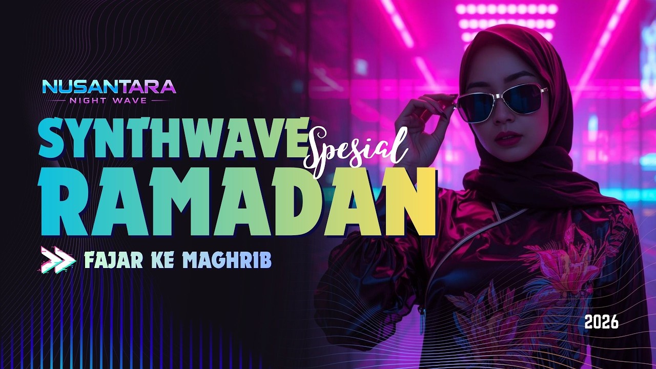 Fajar Ke Maghrib — Synthwave Ramadan 🌙 Lagu Spesial Ramadan 2026