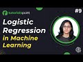 Logistic Regression Machine Learning | Logistic Regression Tutorial | Tutorialspoint