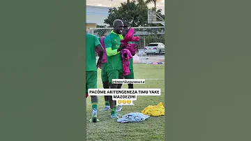 PACOME ZOUZOUA AKITENGENEZA TIMU YAKE MAZOEZIN Daimambelenyumamwiko Timuyawananchi 