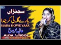 Mara howe yaar bura nai  aliya urooj  latest saraiki song  moon studio official