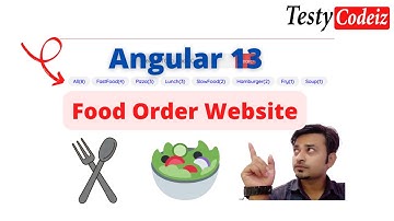 Angular Food Order website- Design Add Tags in Food order App, Angular project With Testycodeiz