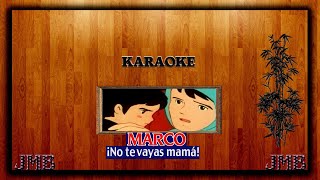 Karaoke - Marco No te vayas mamá