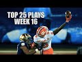 Top 25 Plays From Week 16 Of The 2020 College Football Season