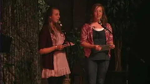 LK Jarratt and Anna Metzger at the Backdoor Playho...