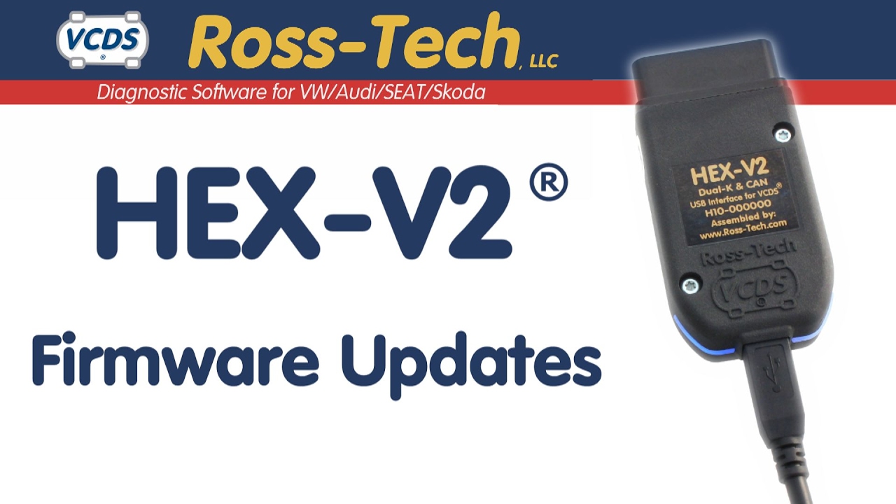 hørbar periode Udtømning Ross-Tech VCDS HEX-V2 USB package for VW, Audi, Seat, Skoda cars (1996 on,  3 VIN limit)