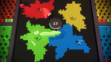 Multiply or Release | Marble Race with Tanks | Unity 3D