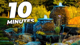 Building a Water Fountain in 10 Minutes!