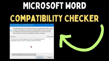 How to Run Microsoft Word Compatibility Checker on Windows 11
