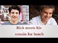 English conversation: Rick Meets His Cousin For Lunch