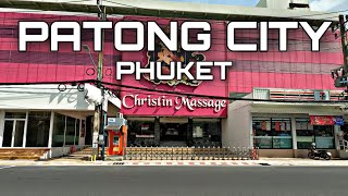 CHRISTINE MASSAGE | PATONG PHUKET 2021 Walking Tour | Phuket Thailand ??  | 4K