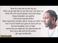 Kendrick Lamar - Meet the Grahams (Lyrics) Mp3 Song