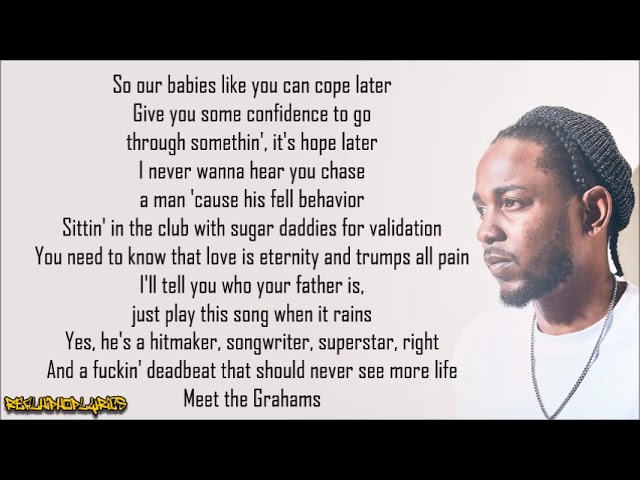 Kendrick Lamar - Meet the Grahams (Lyrics) class=