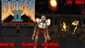 Doom II: Interception II (UV Max) - Map: 16 - Planet Vertigo