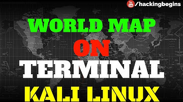 World Map on Kali Linux | The Whole World In Your Console | MapSCII.me