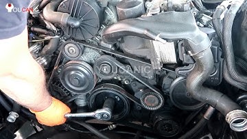 How to Manually Turn Over a Mercedes Engine Crank Shaft