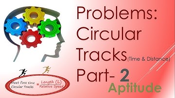 Aptitude Circular Tracks|Time and Distance Test Questions and Answers _Part 2