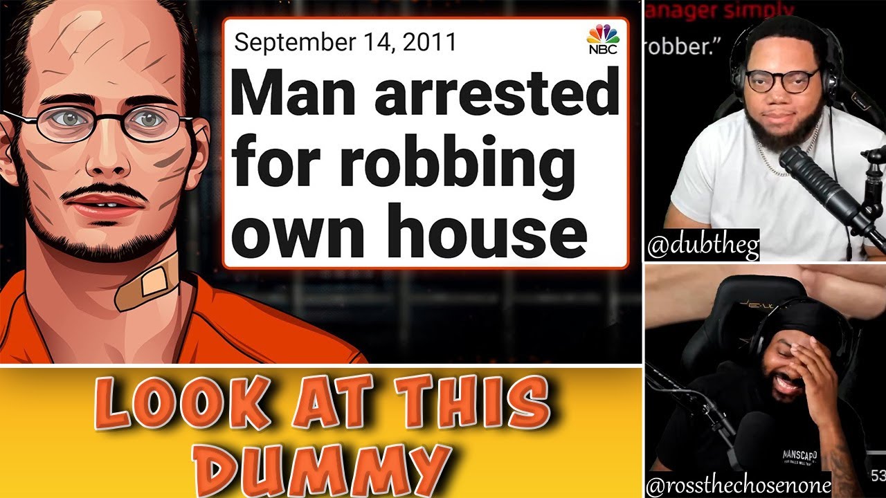 INTHECLUTCH РЕАКЦИЯ НА САМЫХ ГЛУПЫХ ПРЕСТУПНИКОВ ВСЕХ ВРЕМЕН