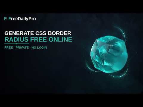 How to Generate CSS Border Radius Online