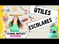 Spanish School Supplies Vocabulary Quiz