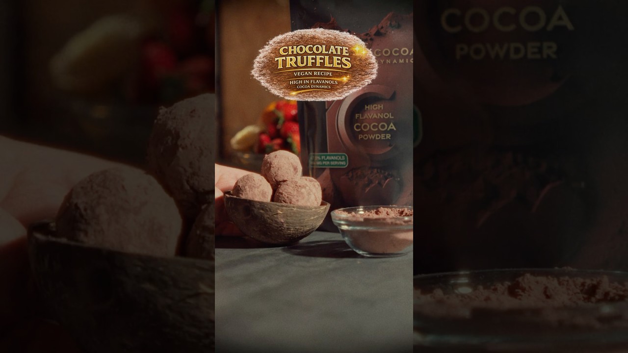 Creamy Vegan Chocolate Truffles Without the Guilt #dessert #easyrecipe