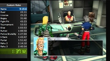 Custom Robo speedrun in 2:26:39 (Part 1)