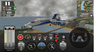 airplane flight pilot simulator 3D game#10  -  Android GamePlay screenshot 5